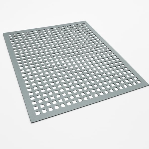 Нержавеющий перфорированный лист Qg 10,0-12,0, 1х1000х2000