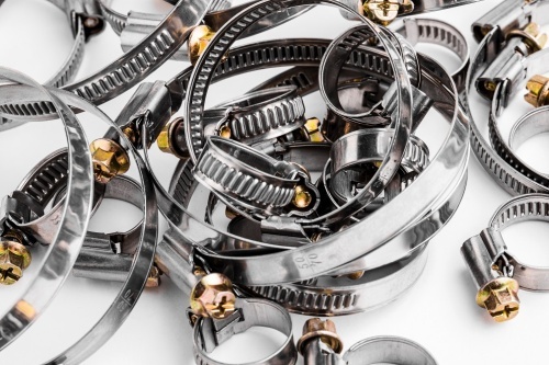 Хомут шланговый 16х32, А2, нержавеющий