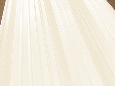 Окрашенный профнастил С8-1150, 0,4 мм, слоновая кость