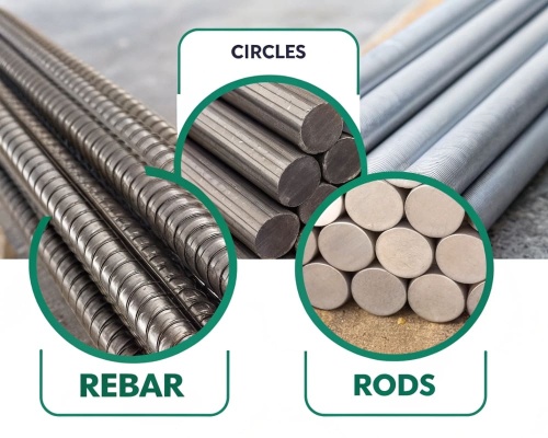 Арматура, прутки, круги — в чем различия
