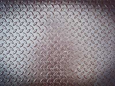 Лист рифленый стальной Чечевица 1500х6000, 12 мм