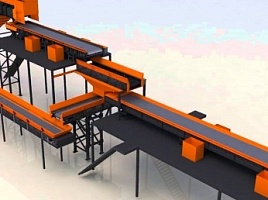 Ленточные сортировочные конвейеры