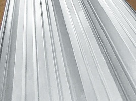 Окрашенный профнастил С8-1150, 0,4 мм, светло-серый