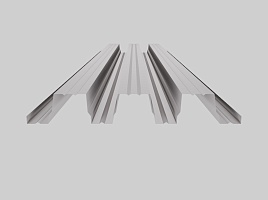 Оцинкованный профнастил Н114-750, 0,7 мм