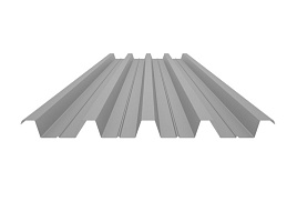 Окрашенный профнастил Н60-845, 0,5 мм, серый