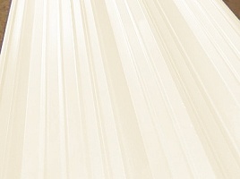 Окрашенный профнастил НС35-1000, 0,5 мм, слоновая кость